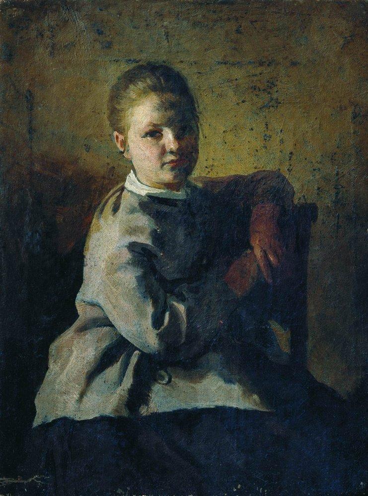 Portrait of S.A. Repina (1878).