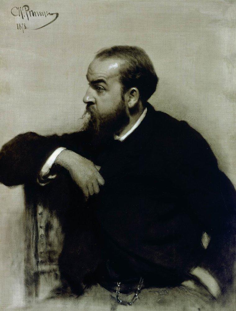 Portrait of the artist R. S. Levitsky (1878).