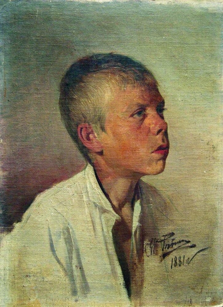 Portrait of a Boy (1881).