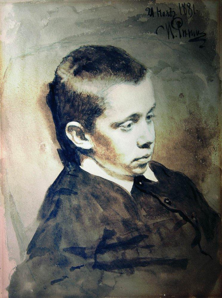 Portrait of A.S. Matveev (1881).