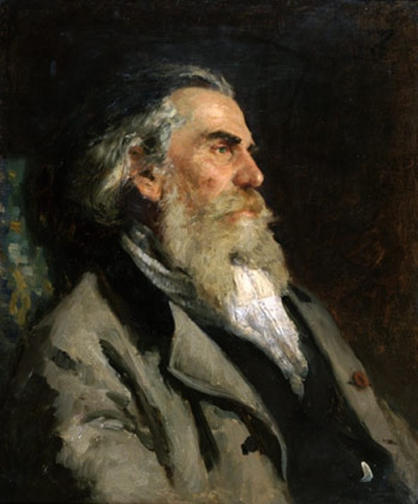 Portrait of the Artist A. P. Bogolubov (1882).