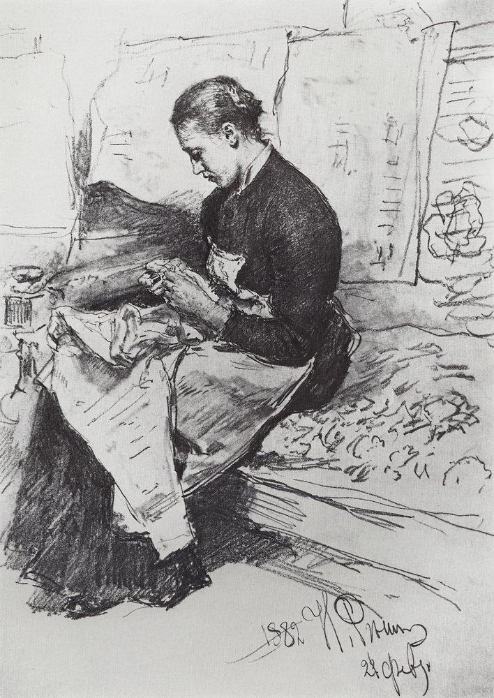 Seamstress (1882).