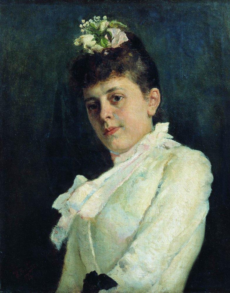 Portrait of a Woman (1887).