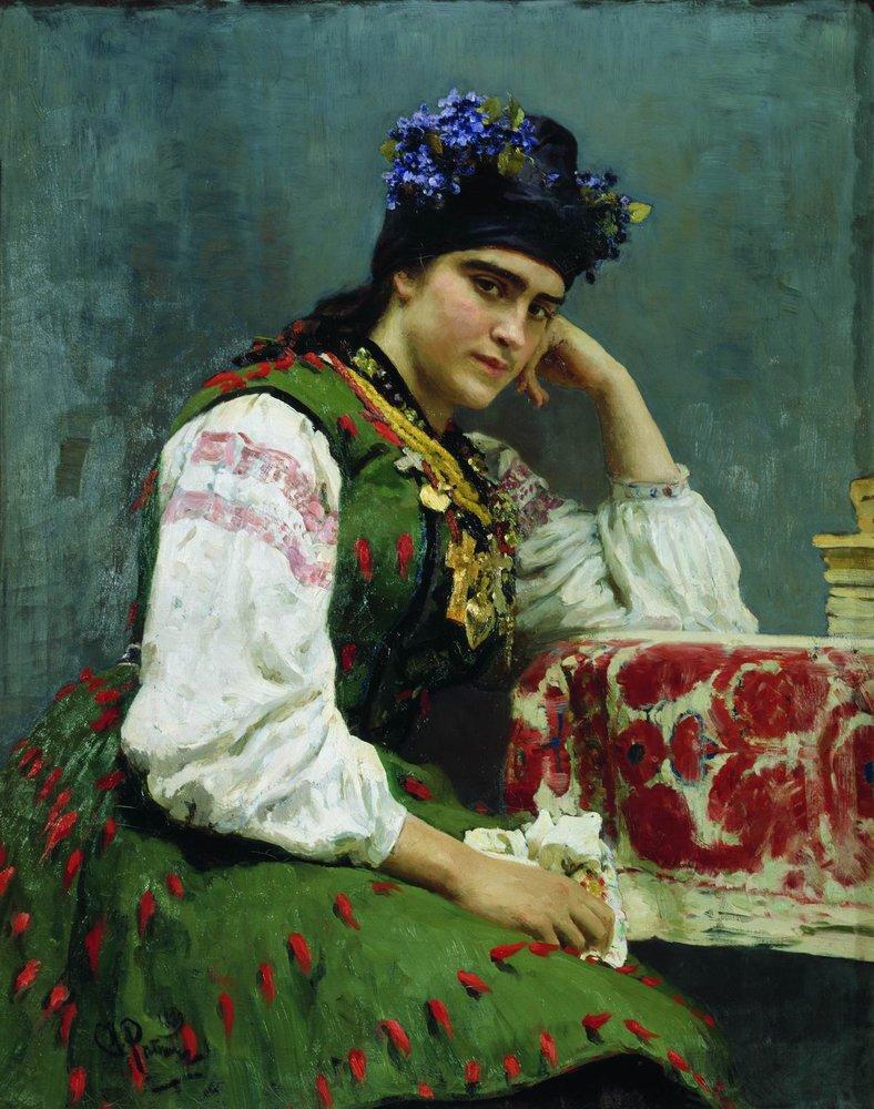 Portrait of Sophia Dragomirova (1889).