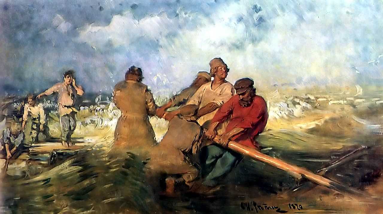 Storm on the Volga (1891).
