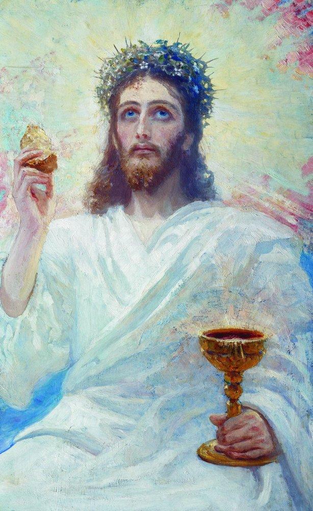 Christ with a bowl (1894).