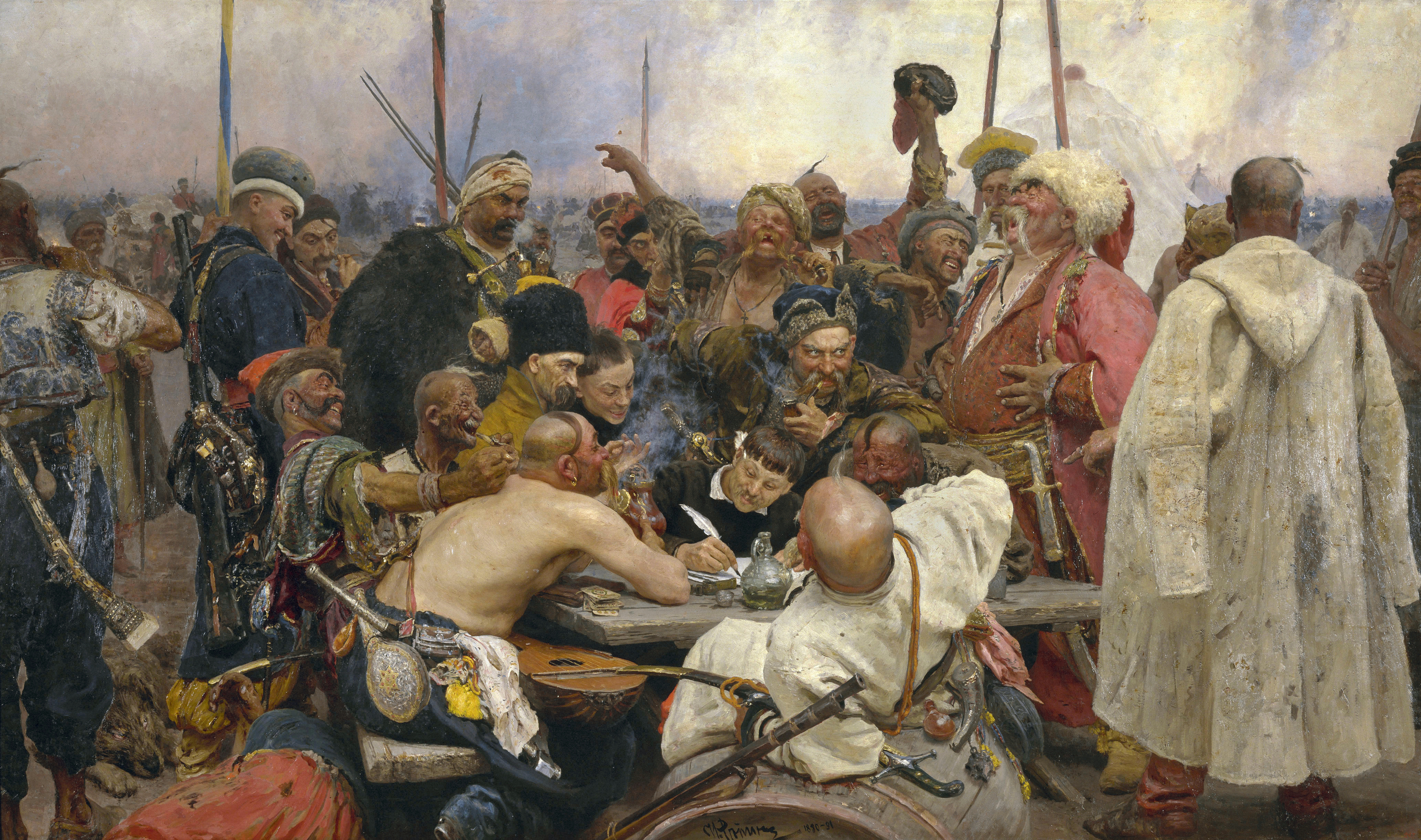 The Reply of the Zaporozhian Cossacks to Sultan Mehmed IV (1896).