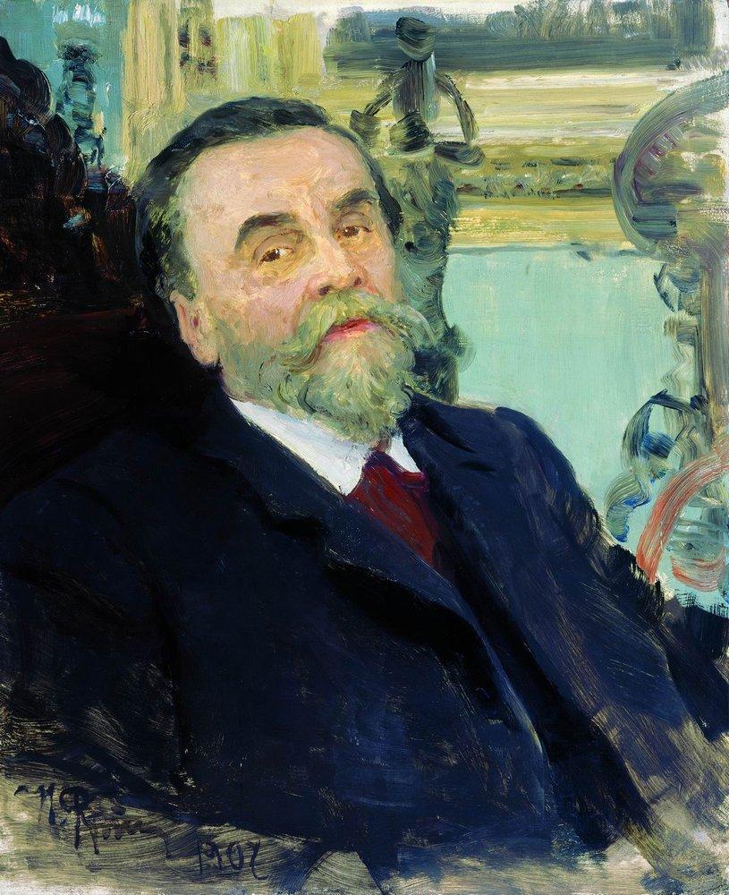 Portrait of Ivan Zvetkov (1907).