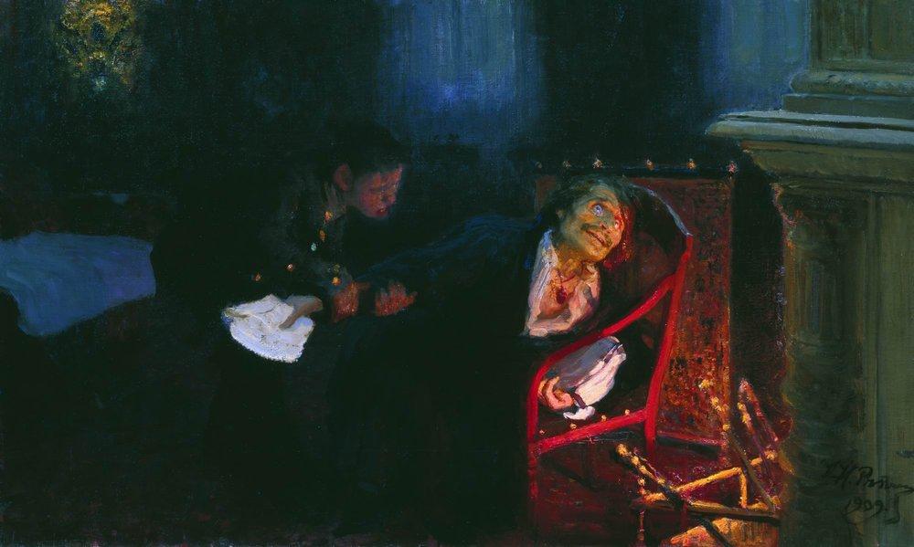 The Self immolation of Gogol (1909).