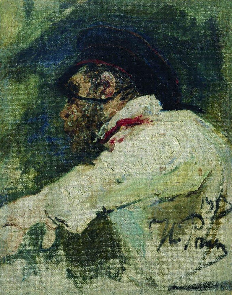 A man in white jacket (1913).