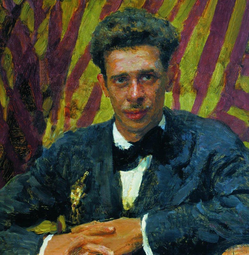 Portrait of Nikolai Remizov (1917).