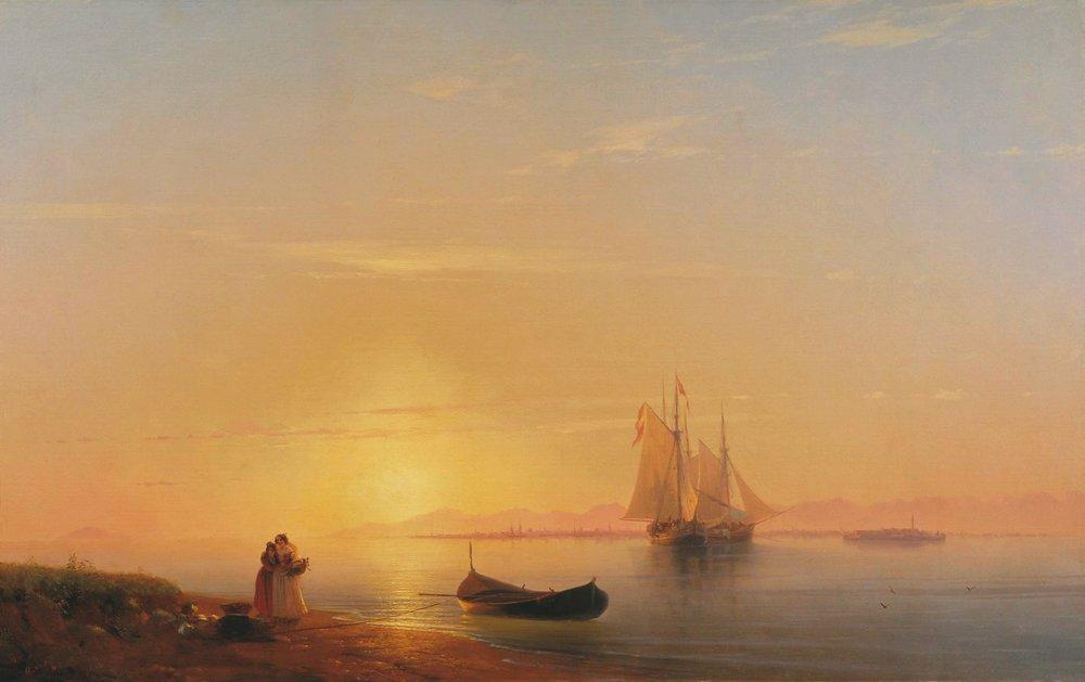 The shores of Dalmatia (1848).