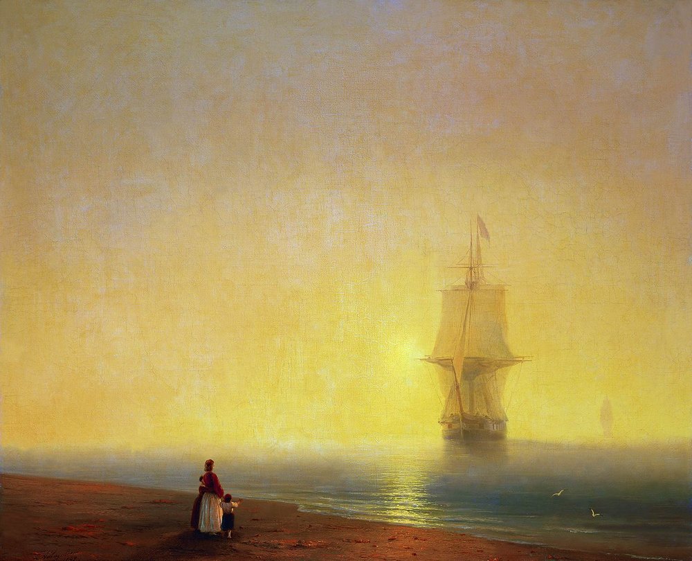Morning at Sea (1849).
