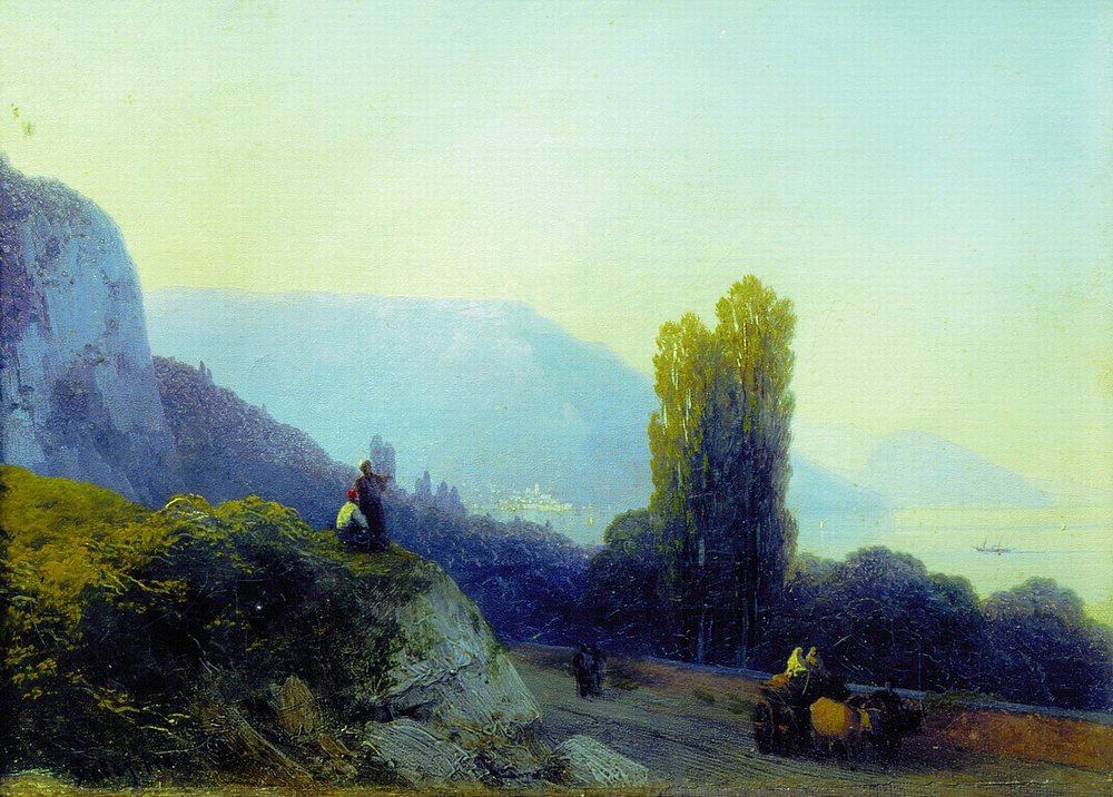 On the way to Yalta (1860).