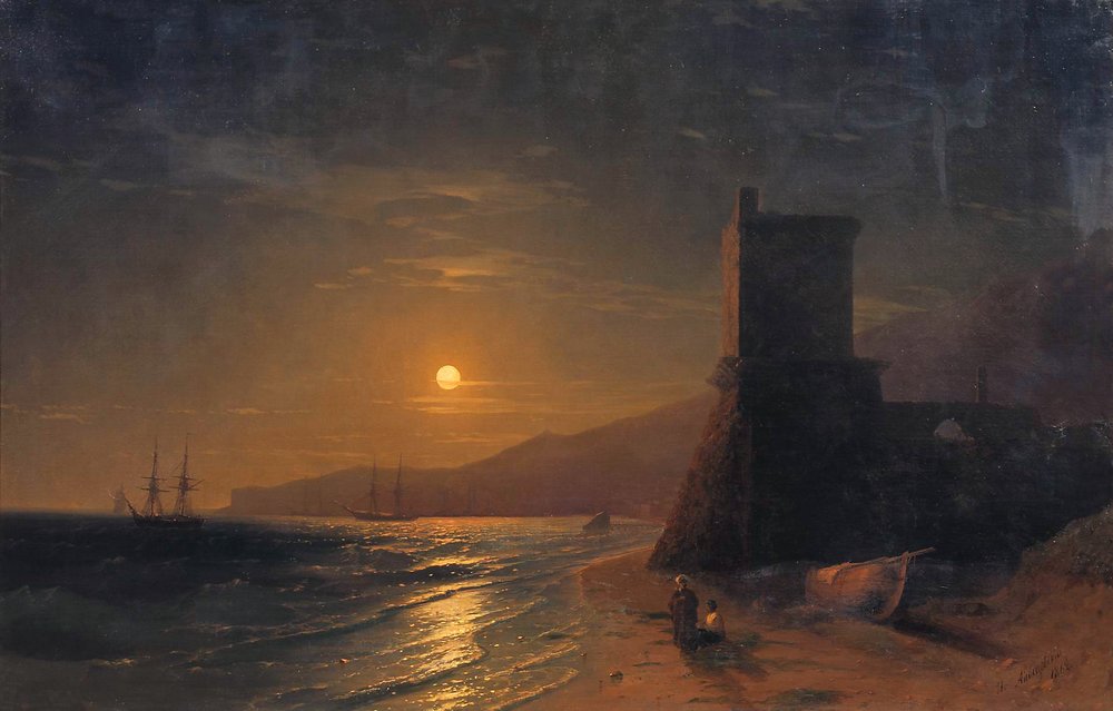 Lunar night (1862).