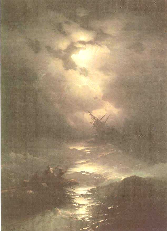Tempest on the Northern sea (1865).