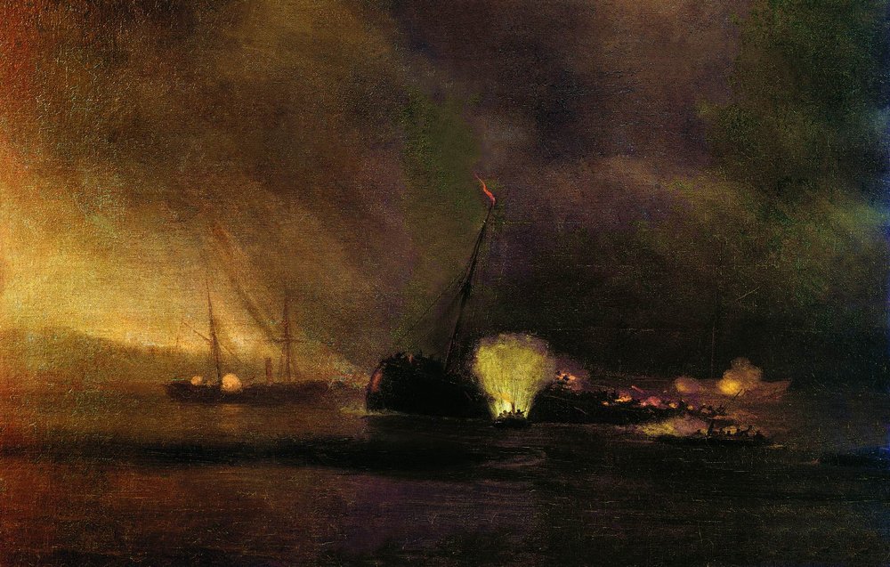 Explosion of the Three-masted Steamship in Sulin on 27 September 1877 (1878).