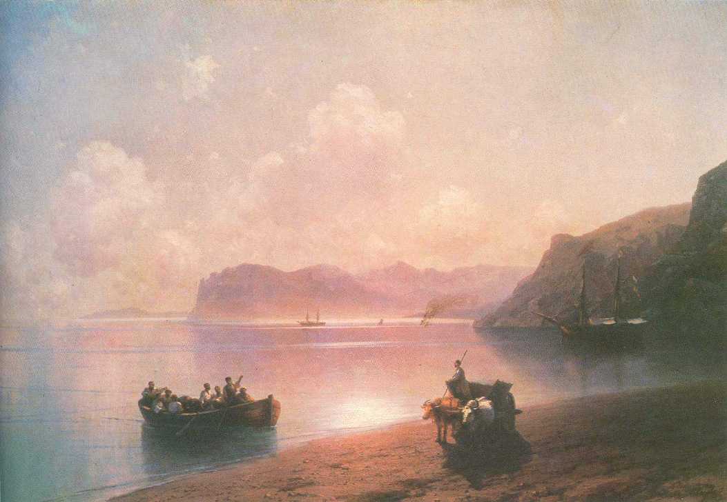 Morning on a sea (1883).
