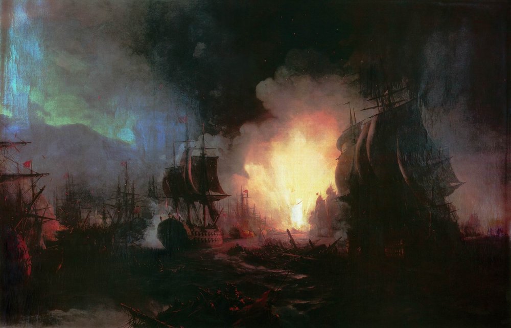 Battle of Chesma (1886).