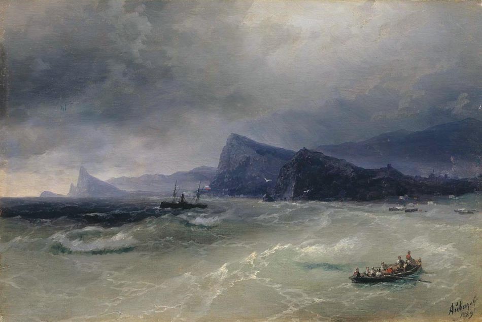 Sea. Rocks (1889).