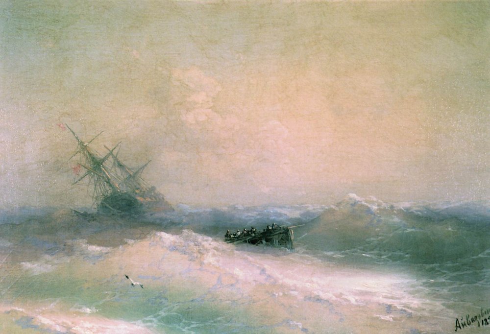 Storm at Sea (1893).