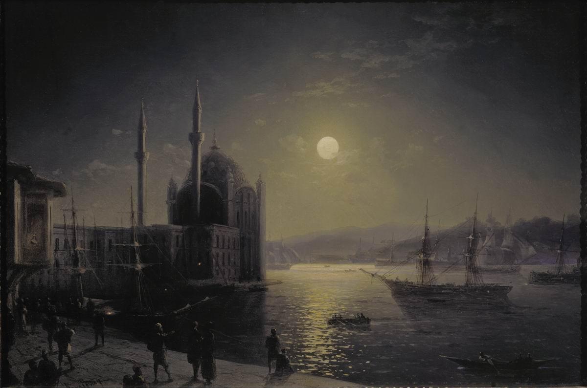 Moonlit Night on the Bosphorus (1894).