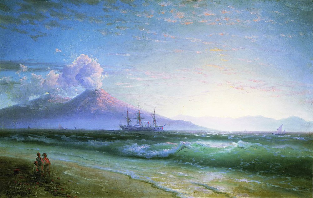 The Bay of Naples early in the morning (1897).