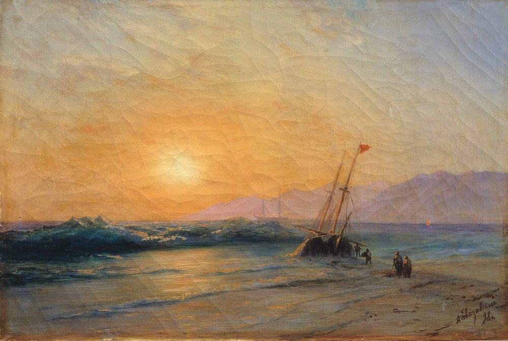 Sunset at Sea (1898).