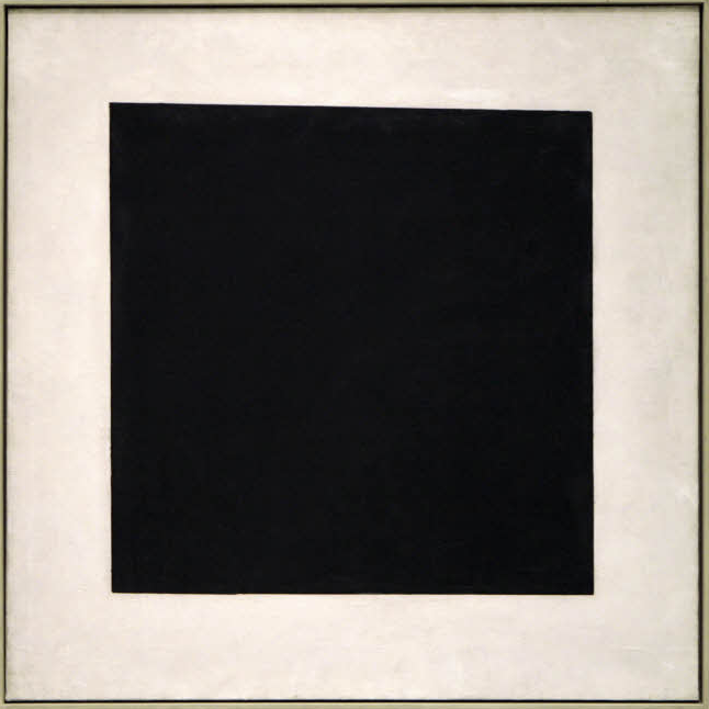 Black Square (3rd version) (1929).