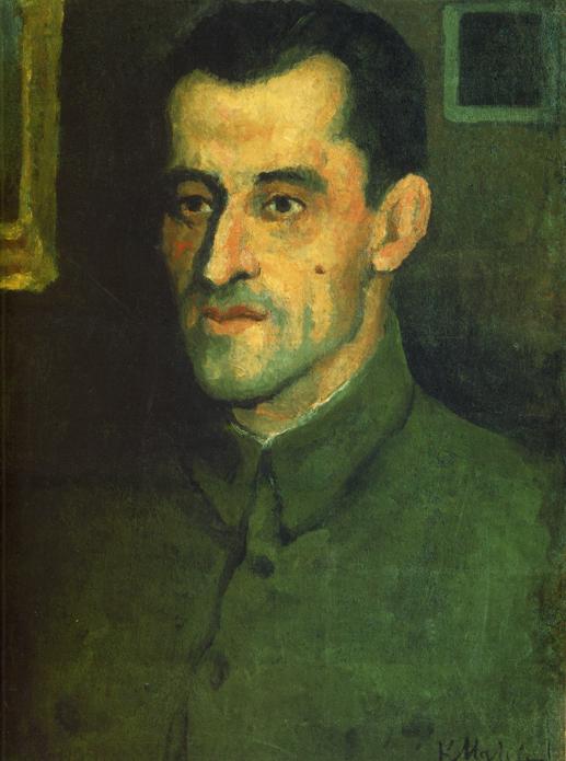 Portrait of V.A.Pavlov (1933).