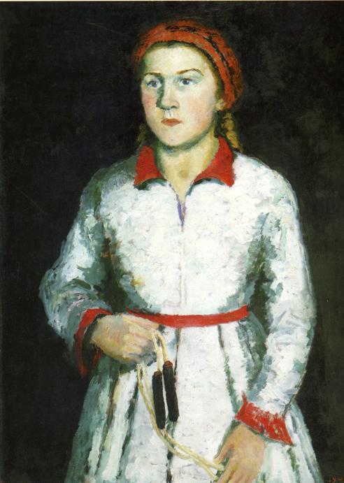 Portrait of Artist s Daughter (1934).