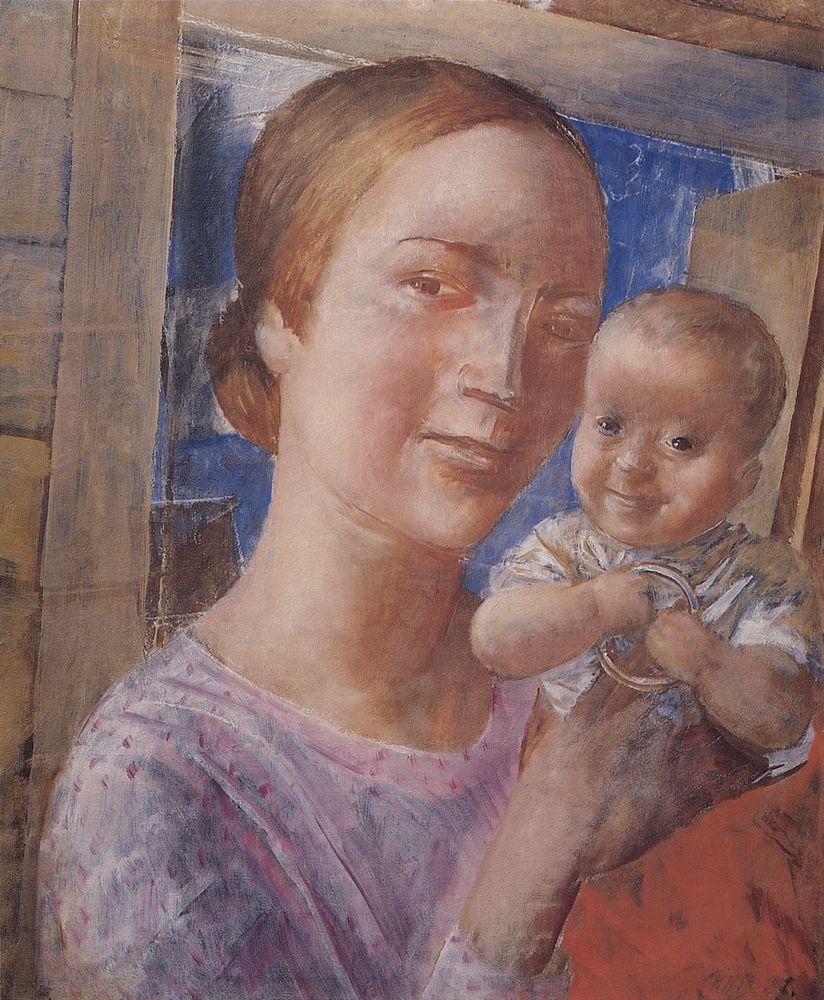 Mother and child (1927).