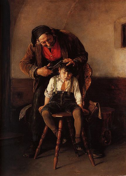 The barber (1880).