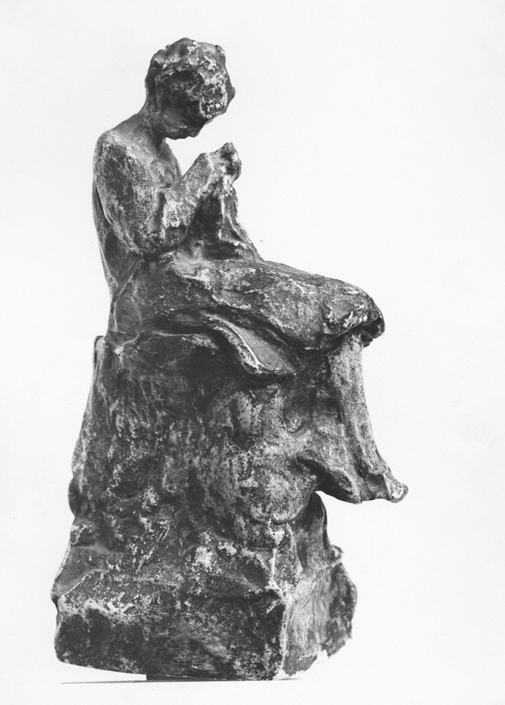 Girl knitting (1898).
