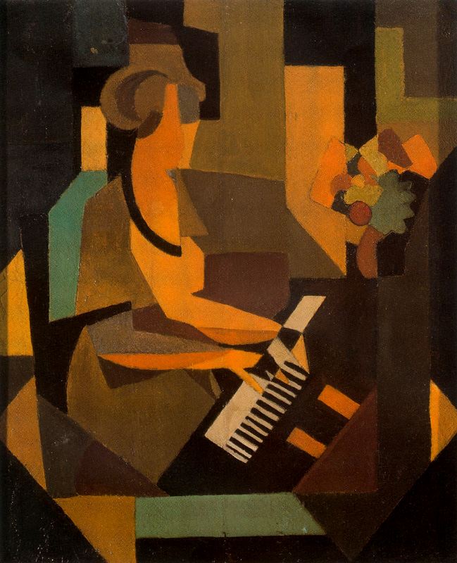 Georgette at the Piano (1923).