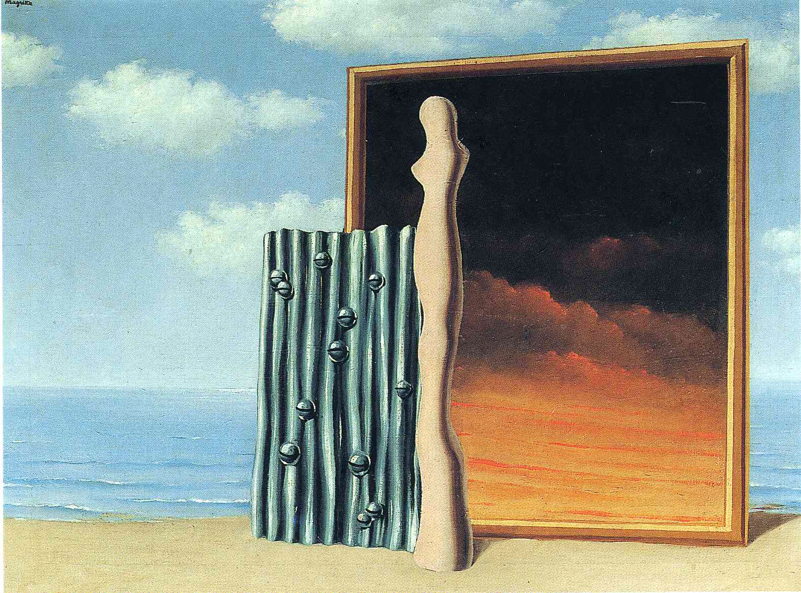 Composition on a seashore (1935).