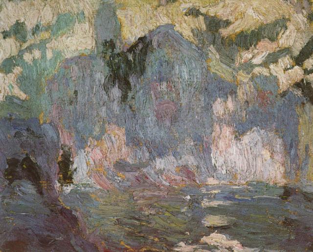 Playa Port Alguer from Riba d'en Pitxo (1919).