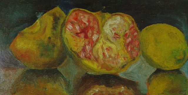 Still Life. Pomegranates (1919).