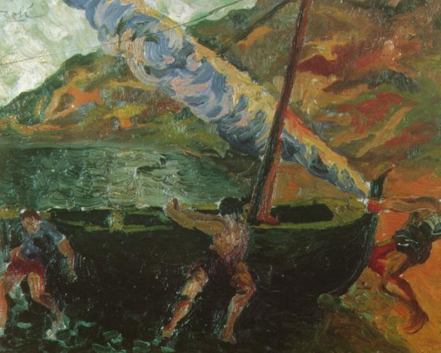 Fishermen at Cadaques (1922).