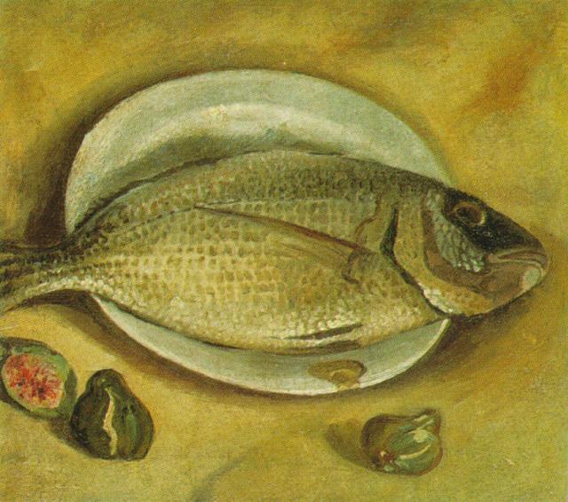 Still Life - Fish (1922).