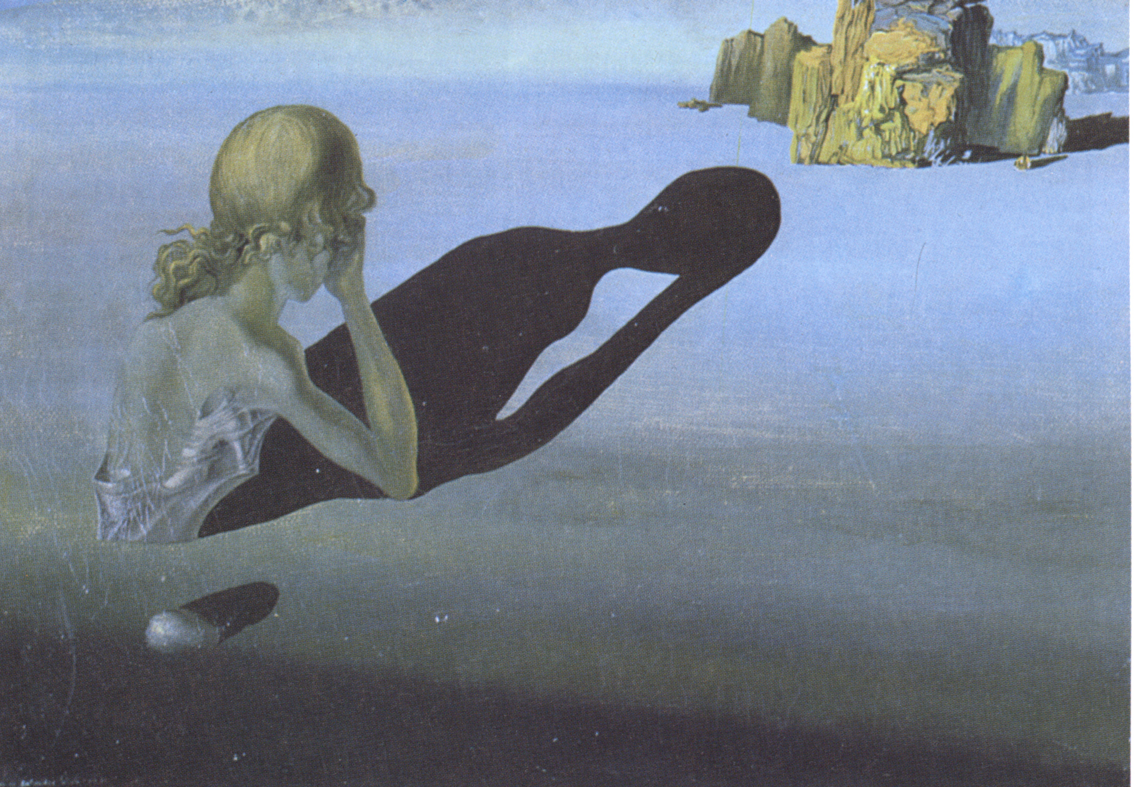 Remorse, or Sphinx Embedded in the Sand (1931).