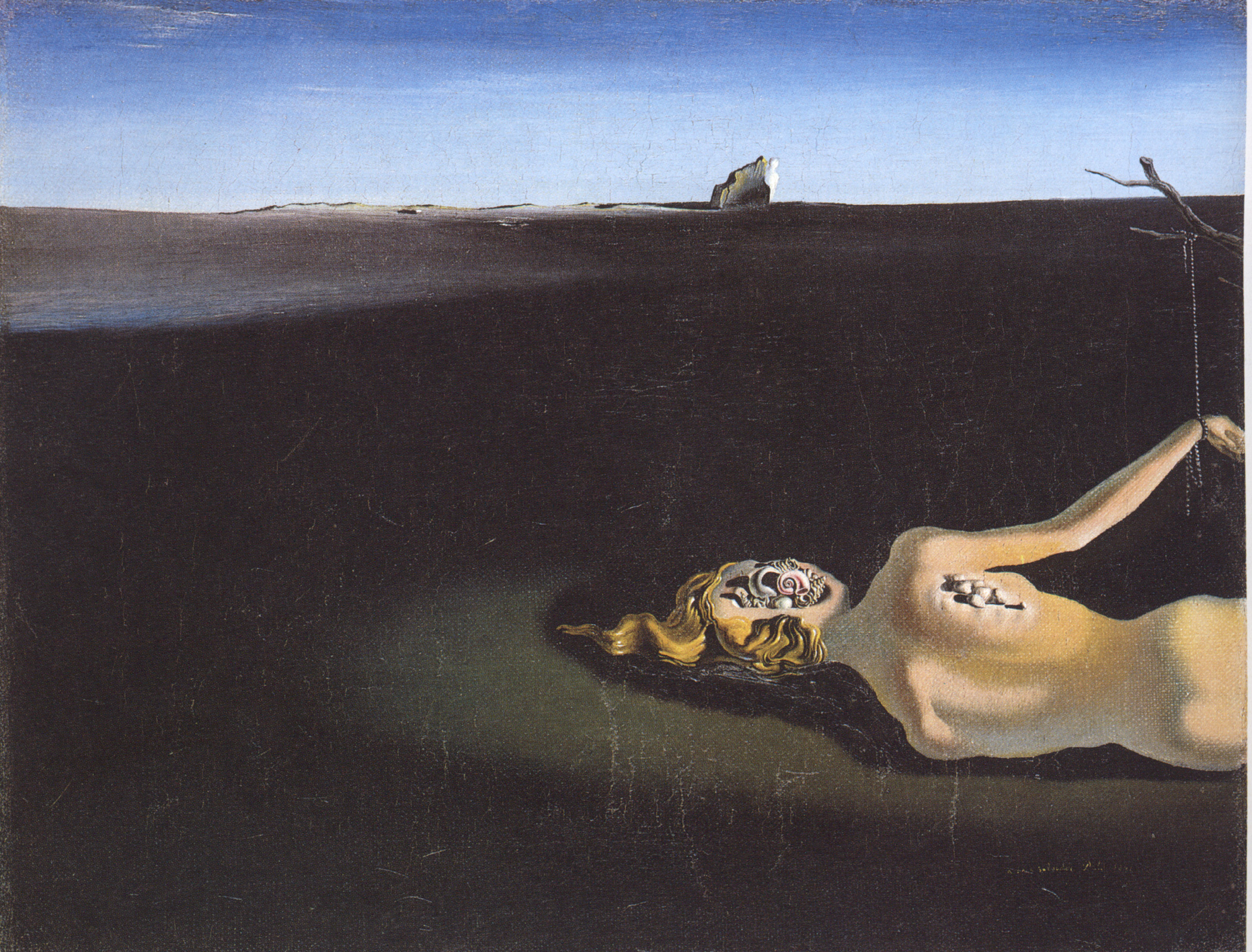 Woman Sleeping in a Landscape (1931).