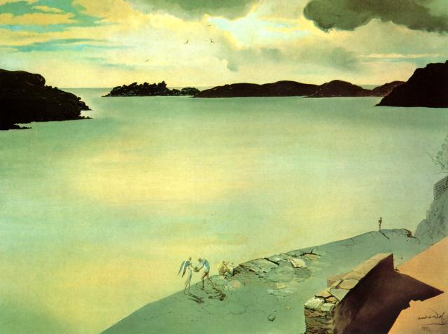Landscape of Port Lligat (1950).