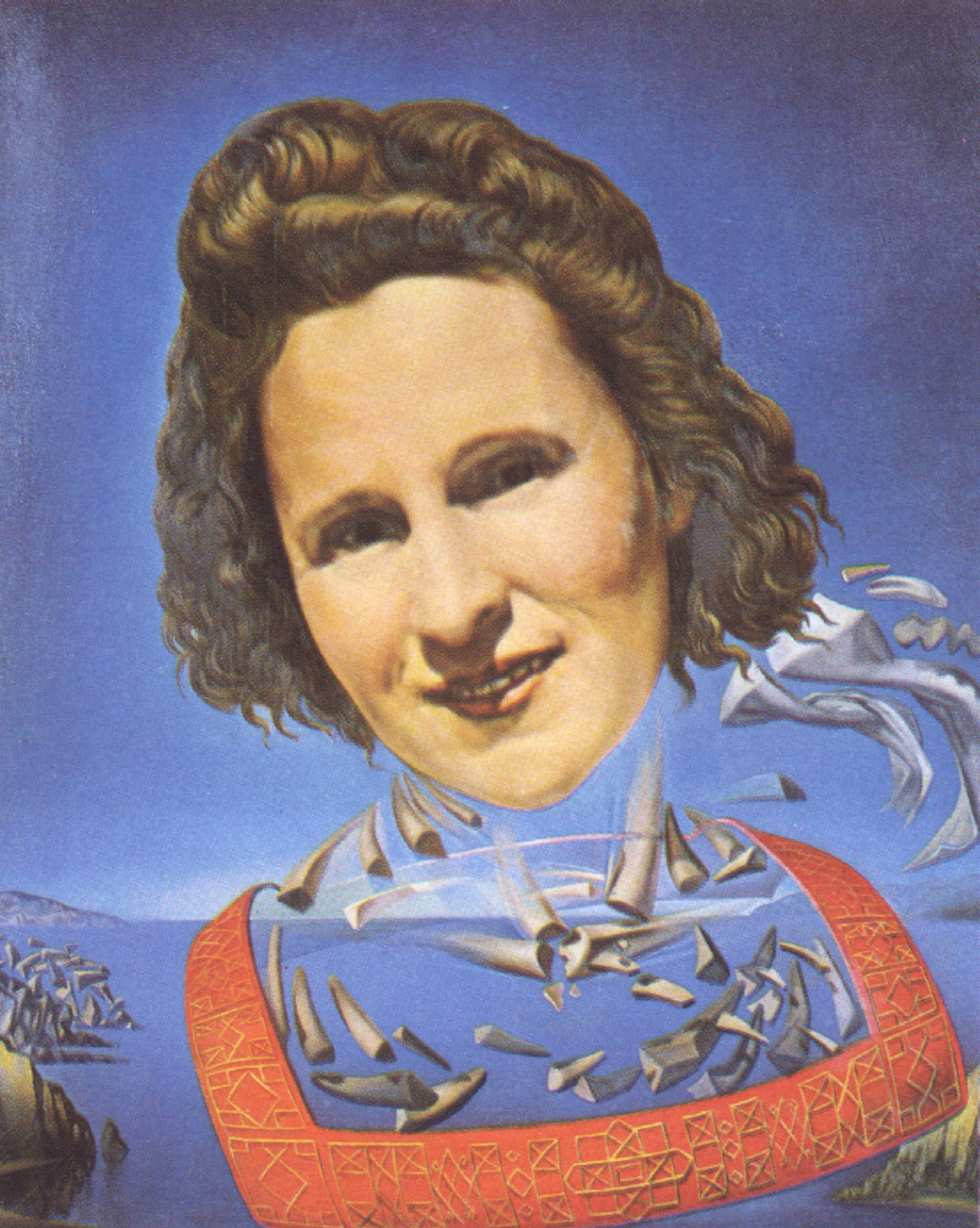 Portrait of Gala with Rhinocerotic Symptoms (1954).