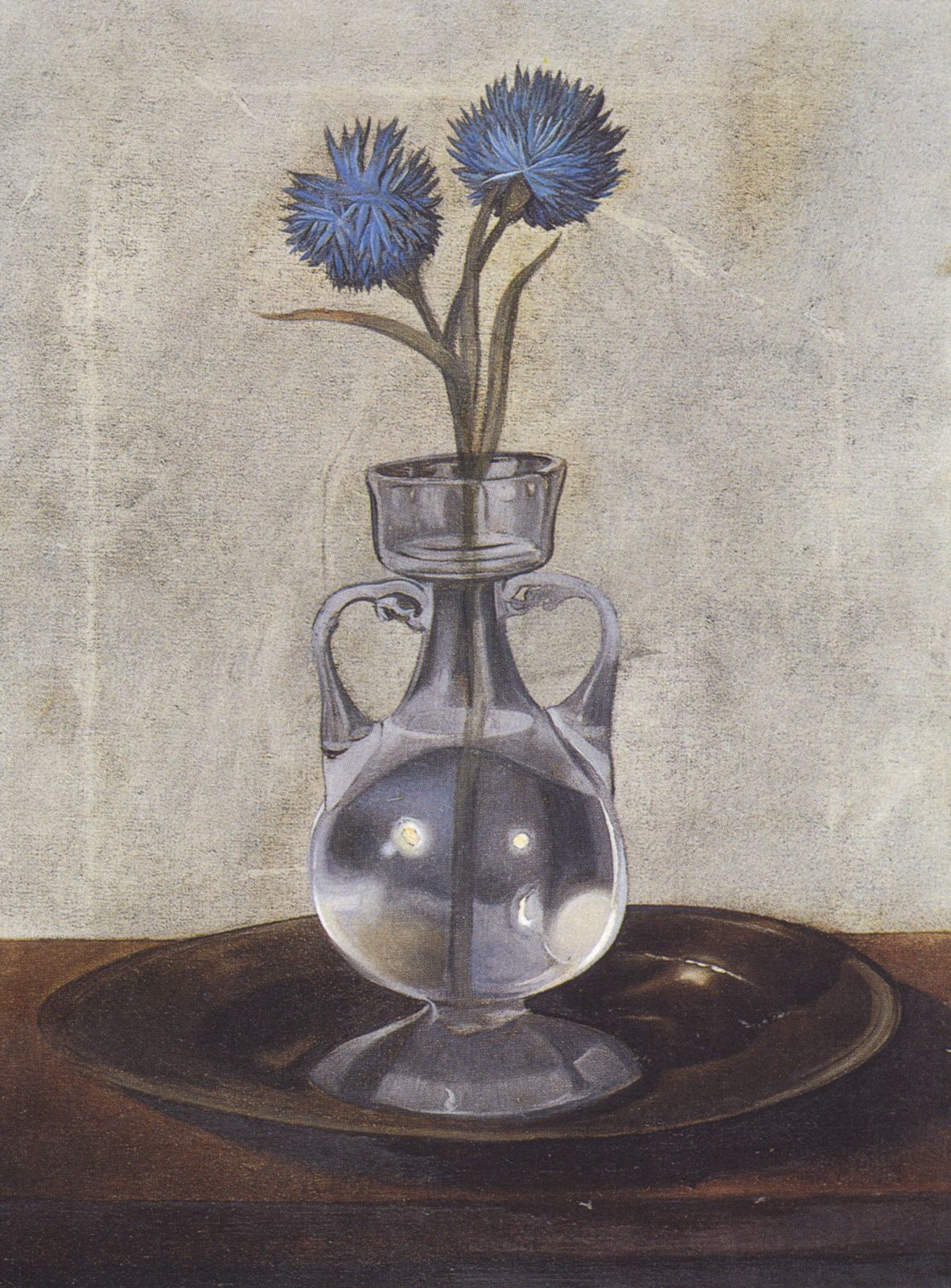 The Vase of Cornflowers (1959).
