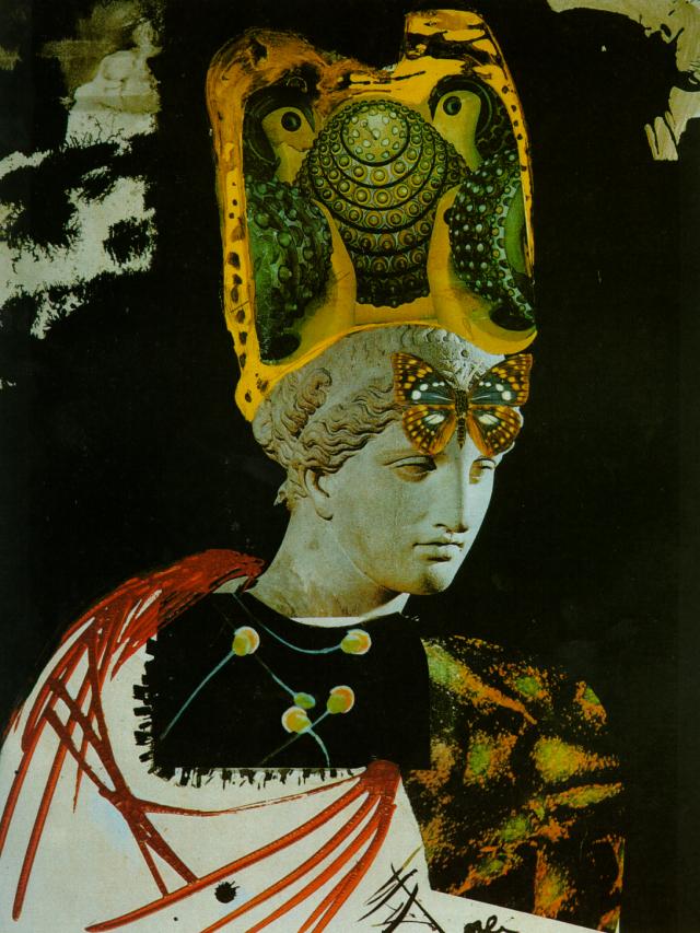 Mad Mad Mad Minerva - Illustration for 'Memories of Surrealism' (1968).