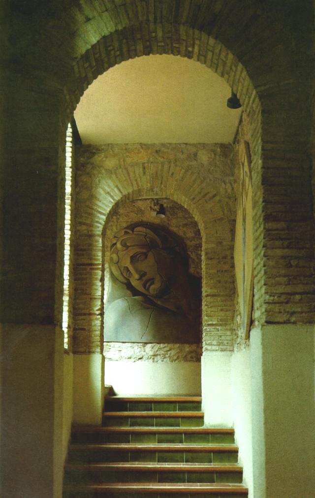 Aurora's Head, After Michelangelo (detail of a Figure on the Grave of Lorenzo Di Medici) (1977).