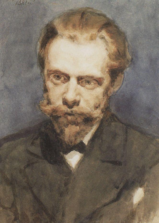 Portrait of N. S. Matveev (1881).