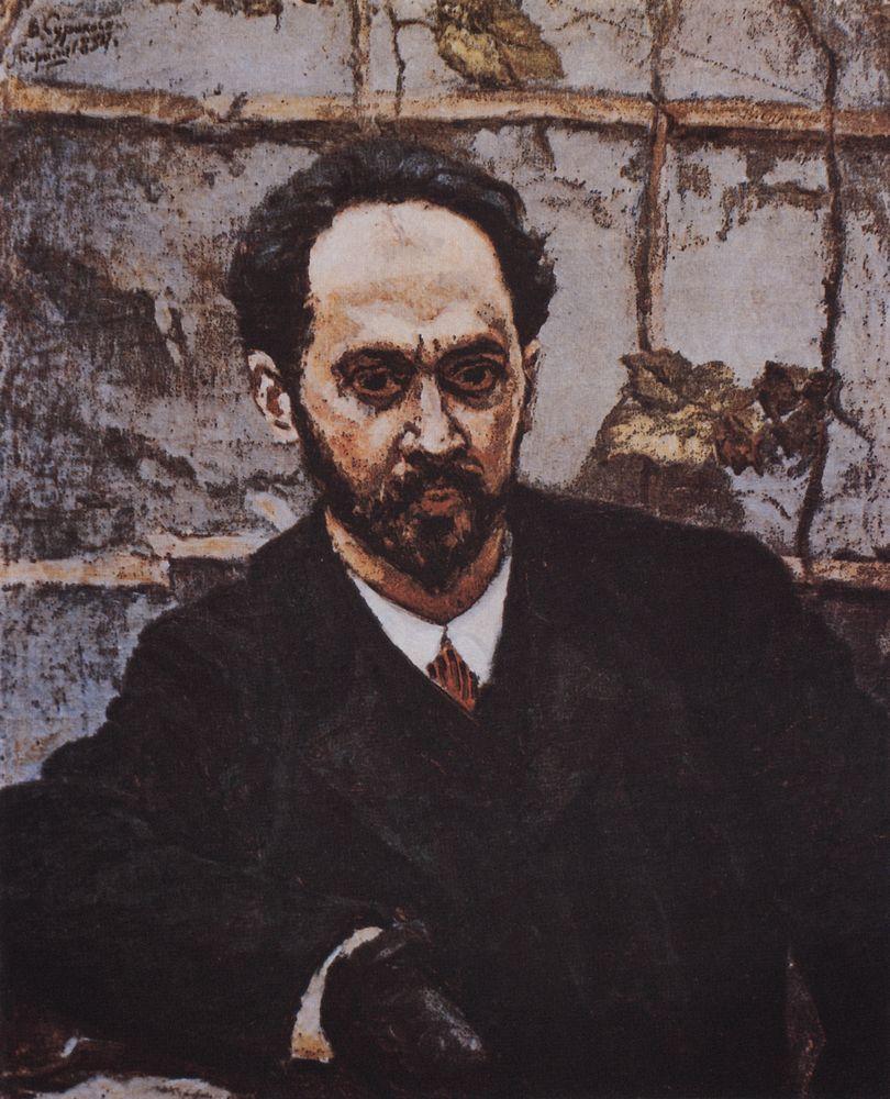 Portrait of I. E. Krachkovsky (1884).