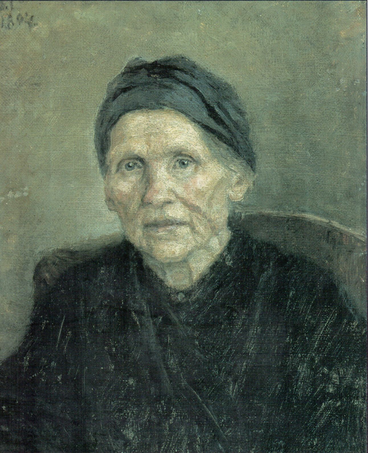 Portrait of mother (1894).